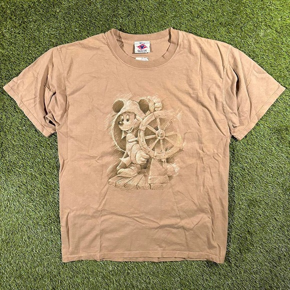 Vintage Mickey Mouse Disney Cruise Line Graphic Tee - Picture 1 of 6